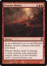 DISASTER RADIUS ~mtg NM Rise of Eldrazi Rare x1