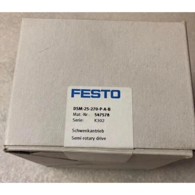 one New for Festo Swing cylinder DSM-25-270-P-A-B 547578  - Image 1 of 4
