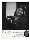 1946 Dorothy Maynor soprano photo Harlem School of the Arts RCA print ad  LA42