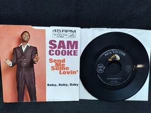 Sam Cooke Send Me Some Lovin / Baby, Baby, Baby 45 RPM RCA Victor 47-8129 1963 - Picture 1 of 5