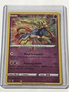 Zacian 82/185 Pokémon SWSH voltaje vívido JCC 2020 como nuevo - 9,0 + increíble raro - Imagen 1 de 13