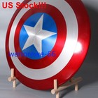 US Stock 75th Anniversary Alloy Shield 1:1 Marvel Captain America Cosplay Props