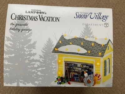 Department 56 The Griswold Holiday Garage #4056686 Christmas Vacation