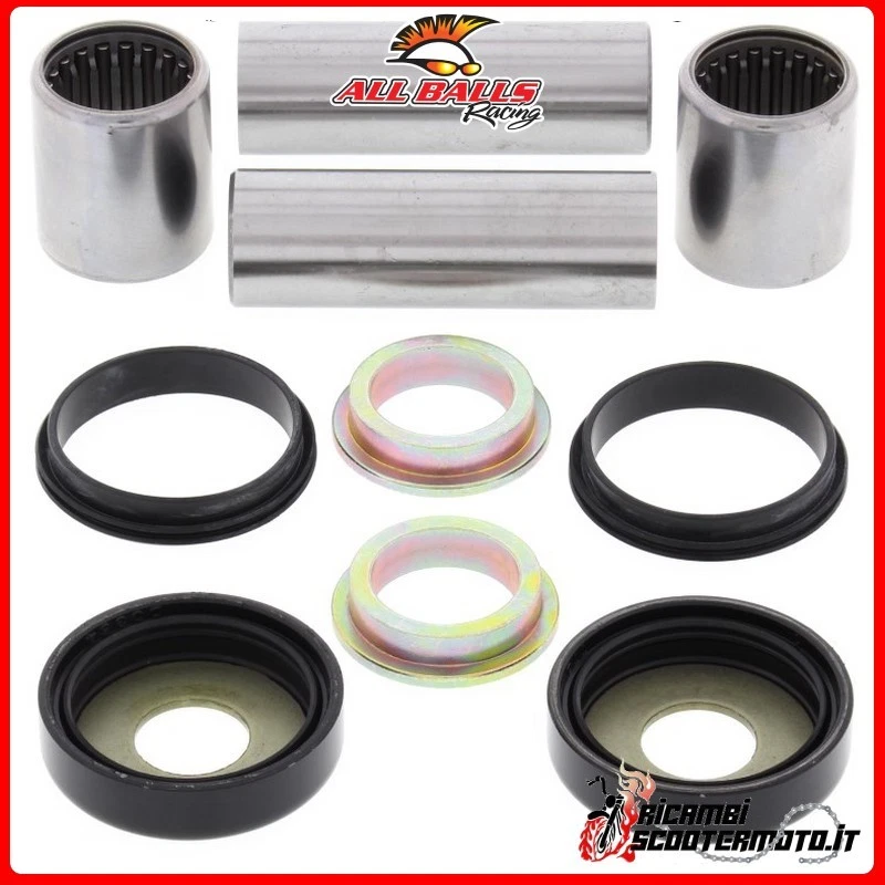 KIT CUSCINETTI PERNO FORCELLONE ALL BALLS HONDA CR 480 R 1982-1983 28-1142#2 Foto 1 de 1