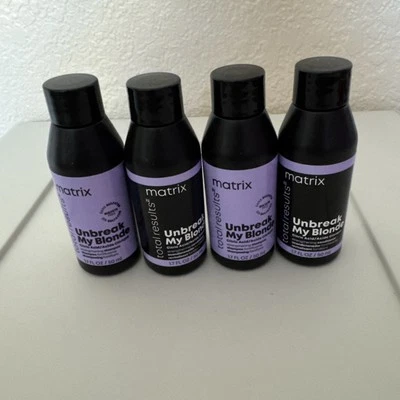2 x MATRIX Total Results Unbreak My Blonde Shampoo & Conditioner 1.7oz Ea NEW - Image 1 of 2