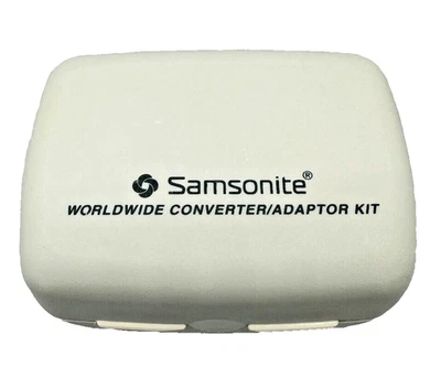 Samsonite Worldwide Converter Adapter Kit with Carry Case for Travel - Image 1 of 4