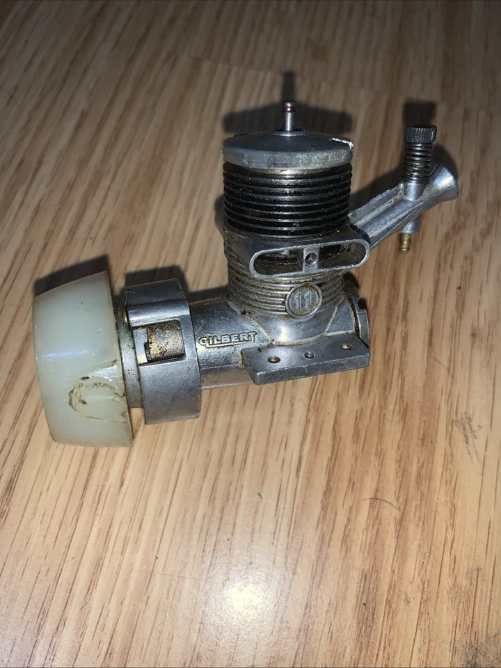 Gilbert 11 Control Line Engine Complete No Exhaust Headers. - Image 1 of 4