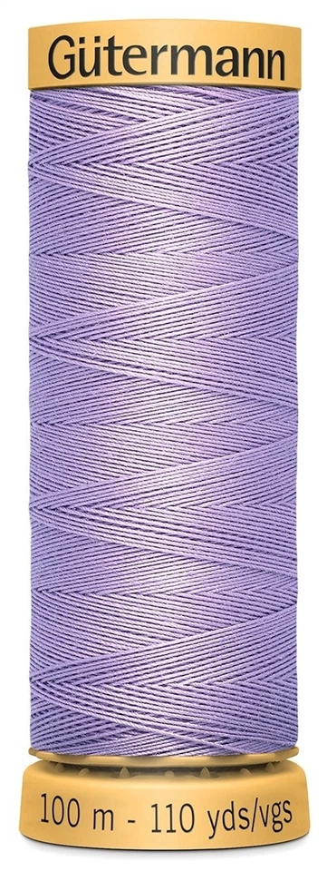 Gutermann 103C-6080 Natural Cotton Thread 110yd-Light Lilac - Image 1 of 1