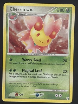 Cherrim Diamond & Pearl Pokémon TCG 45/130 Uncommon - Image 1 of 2