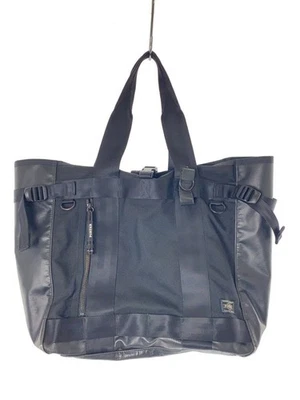  Bolso de Mano Porter Heat de Yoshida Bolso Maletín de Negocios Japón Usado Negro Foto 1 de 4