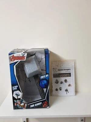 Marvel Avengers Thor Hammer 3D Deco Wall Light – LED Night Lamp – Unused - Image 1 of 4