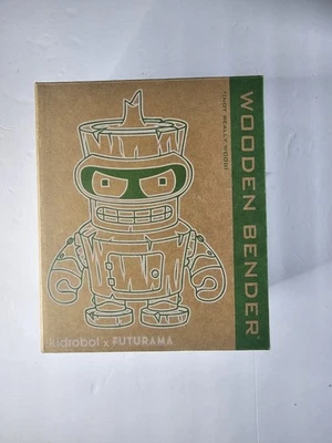 Kid Robot X Futurama 木制弯头 6 英寸乙烯基人偶 2012   — 第 1/4 张图片