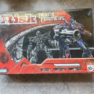 Transformers Risk Board Game Cybertron Battle edition Sealed - Picture 1 of 7