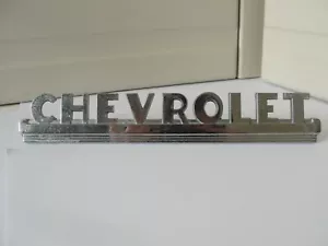 VINTAGE CHEVROLET METAL SIGN USED GOOD CONDITION - Picture 1 of 5