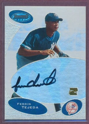 2003 Bowman's Best Ferdin Tejeda #BB-FT Auto!!! - Image 1 of 2