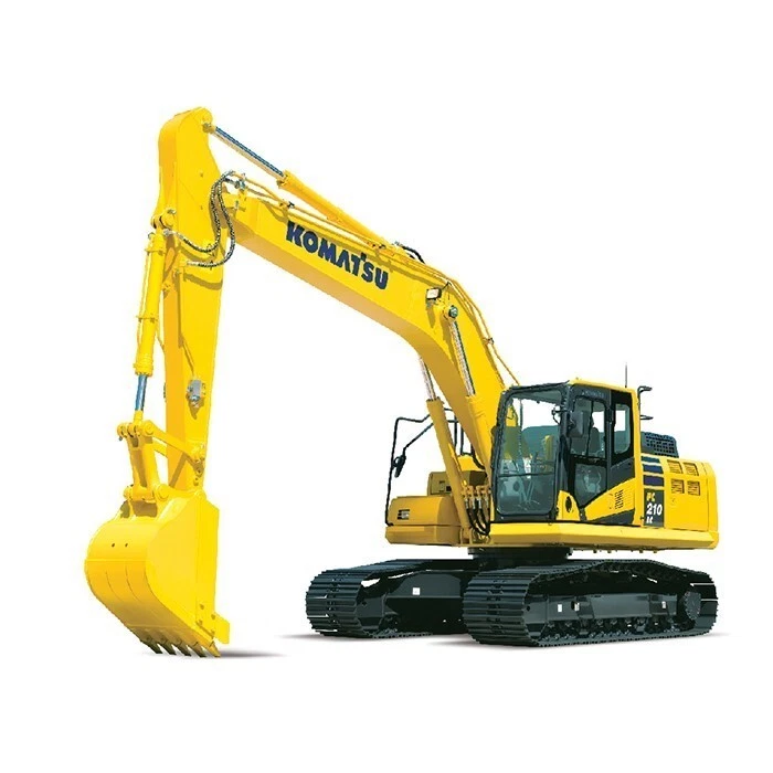KOMATSU PC210LC ミニチュア Zフォーク 機械式セット！ KOMATSU PC210LC ミニチュア Zフォーク 機械式セット！