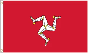 Isle of Man Polyester Flag - Choice of Sizes - Picture 1 of 3