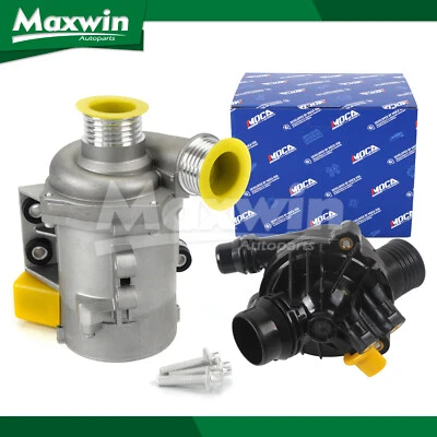 Engine Water Pump Thermostat Fit BMW 128i 325i 328i 525i 528i 530i X3 Z4 — 第 1/4 张图片