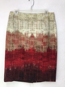 New York Clothing Company Rock mit Reißverschluss hinten, mehrfarbig, Größe 10 - Bild 1 von 6