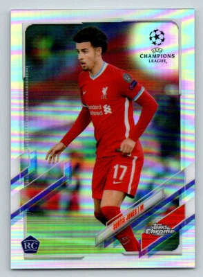 2020-21 Topps Chrome UEFA Refractors #6 Curtis Jones (ref 187711) - Image 1 of 2