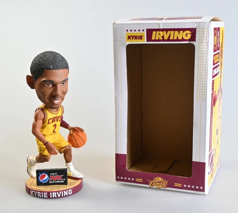 2015 Cleveland Cavaliers Kyrie Irving Bobblehead In Box Cover