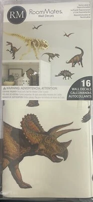 Calcomanías de pared para pelar y pegar dinosaurios RoomMates RMK1043SCS Foto 1 de 4