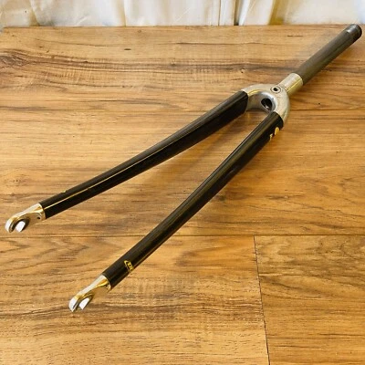 Trek OCLV Carbon Road Fork 700C 1-inch Threaded LONG 224mm Steerer - Image 1 of 4