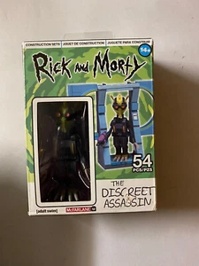 New Rick and Morty - The Discreet Assassin 54 pcs Build NIB McFarlane Adult Swim - Picture 1 of 7