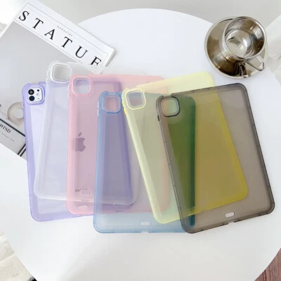 Candy Clear Case For iPad Air Pro 11/13 (2024) 10th 9th 8th 7th Shockproof Cover - Image 1 of 4