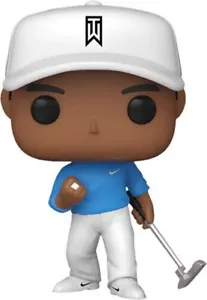 Tiger Woods (Azul Camiseta) Exclusive Pop Golf #04 Vinyl Figura Funko - Imagen 1 de 2