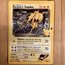 Pokemon CELEBRATIONS - ROCKET'S ZAPDOS 15/132 Classic Collection - NM/M!