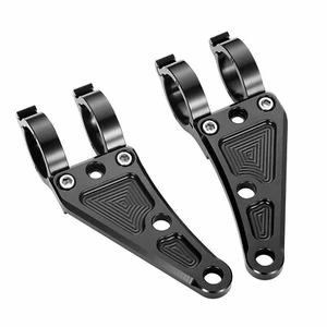 Motorcycle For 41mm Fork Tubes Headlight Mount Bracket Fork Ear Head Lamp Holder - Picture 1 of 8