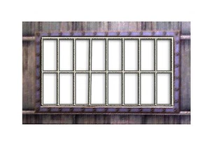 LC03 - Laser Cut Large Fanlight Windows OO scale pack of 6 Smart Models - Picture 1 of 4