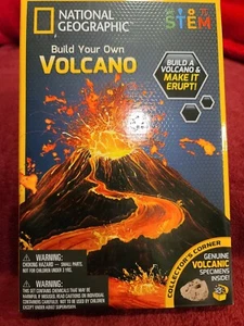 National Geographic Kids DIY Volcano STEM Science Educational Game Learning Toy - Picture 1 of 4
