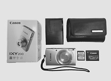 [Prawie idealny] Aparat cyfrowy Canon IXY 200 PowerShot ELPH 185 20,0MP srebrny z pudełkiem