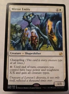 2015 Wizard Coast Magic The Gathering Modern Masters Mirror Entity 26 Game Card - Picture 1 of 2