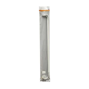 2 X Kenney KN521 Double Curtain Rod 2'' Dia x 28'' To 48'' L Steel, Enamel White - Picture 1 of 1