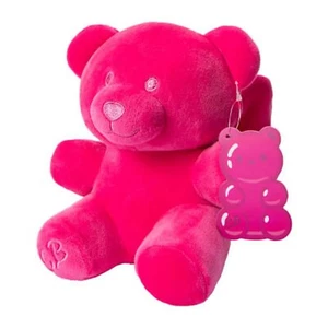 Candy Bear Plush soft Teddy bear cub 7"butterfly/angel wings-Pink-New-FREE SHIP - Picture 1 of 6
