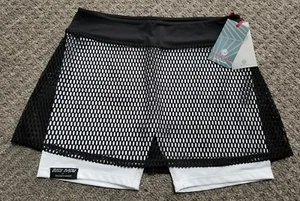 BIDI BADU by Kilian Kerner Cate Tech Mesh Tennis Skirt Skort Black White - XS - Picture 1 of 12