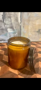 Handmade Bourbon Vanilla Soy Candle | Artisanal Himalayan Soy Wax | Eco-friendly - Picture 1 of 3