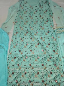 Salwar kameez, Anarkali, Lehenga Mintgrün NEU Größe 42-44 - Bild 1 von 7