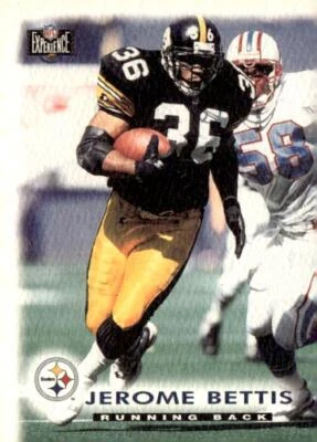 1997 Score Board NFL Experience #57 Jerome Bettis - Image 1 of 2