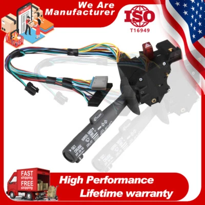 Interruptor de palanca de control de crucero de señal de giro para camioneta Chevy EE. UU. Foto 1 de 4