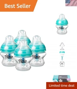 Advanced 9oz Anti-Colic Baby Bottles with Heat Sensing & Soft Nipple - 4 Count - Picture 1 of 6
