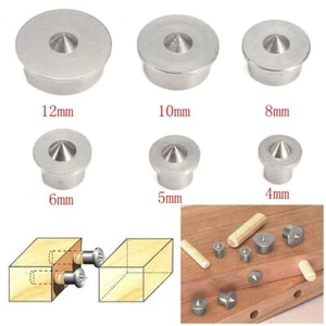 6 piezas clavijas de madera puntas de centrado 4 mm-12 mm puntas de clavija puntas de marcador Dowel Tool - Imagen 1 de 8