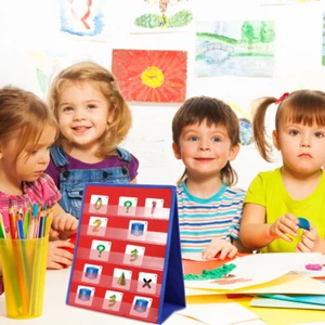 Digital Display Stand Child Foldable Double Sided Pocket Portable Top - Bild 1 von 12