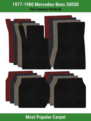 Передние и задние коврики Lloyd Ultimat для Mercedes-Benz 300SD 1977-1980 годов выпуска  - Изображение 1 из 4