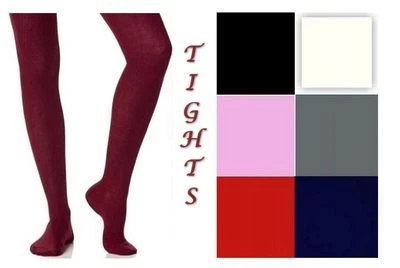 Girls & Baby Tights Nifty Cotton Rich Comfort School all colours Ages 0-12 Years