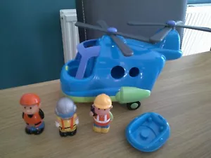 ELC HAPPYLAND ELICOTTERO DI SALVATAGGIO SENZA LUCI E SUONI POSTA UK - Foto 1 di 4