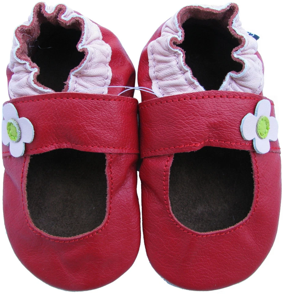 Carozoo Baby Suela Suave Cuero Zapatillas Best Seller Prewalkers hasta 8 años Foto 1 de 1